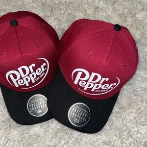 Bioworld Dr Pepper Red and Black Cap